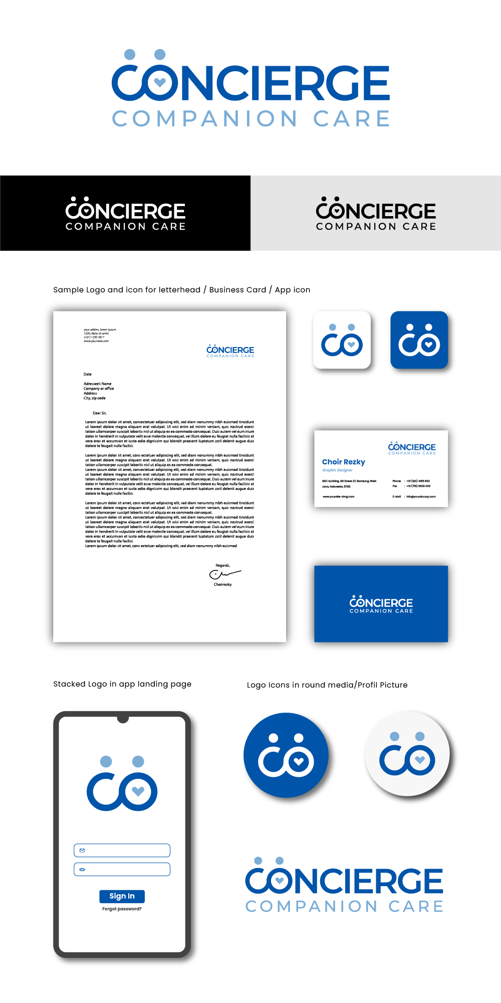 Design de Logo par Choiresia.id pour Concierge Companion Care | Design #30443328