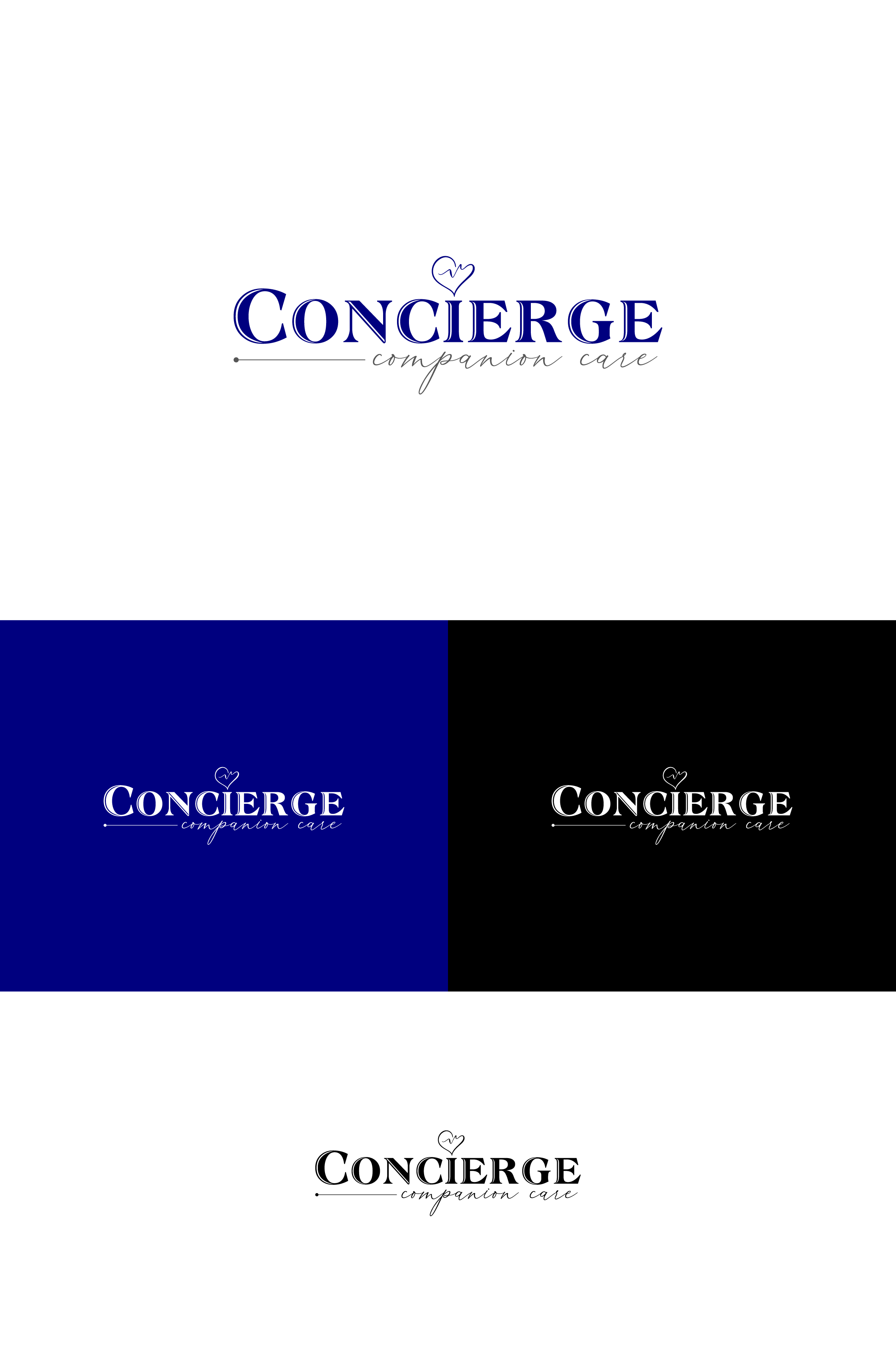 Logo Design by Corrpixelate for Concierge Companion Care | Design #30454624