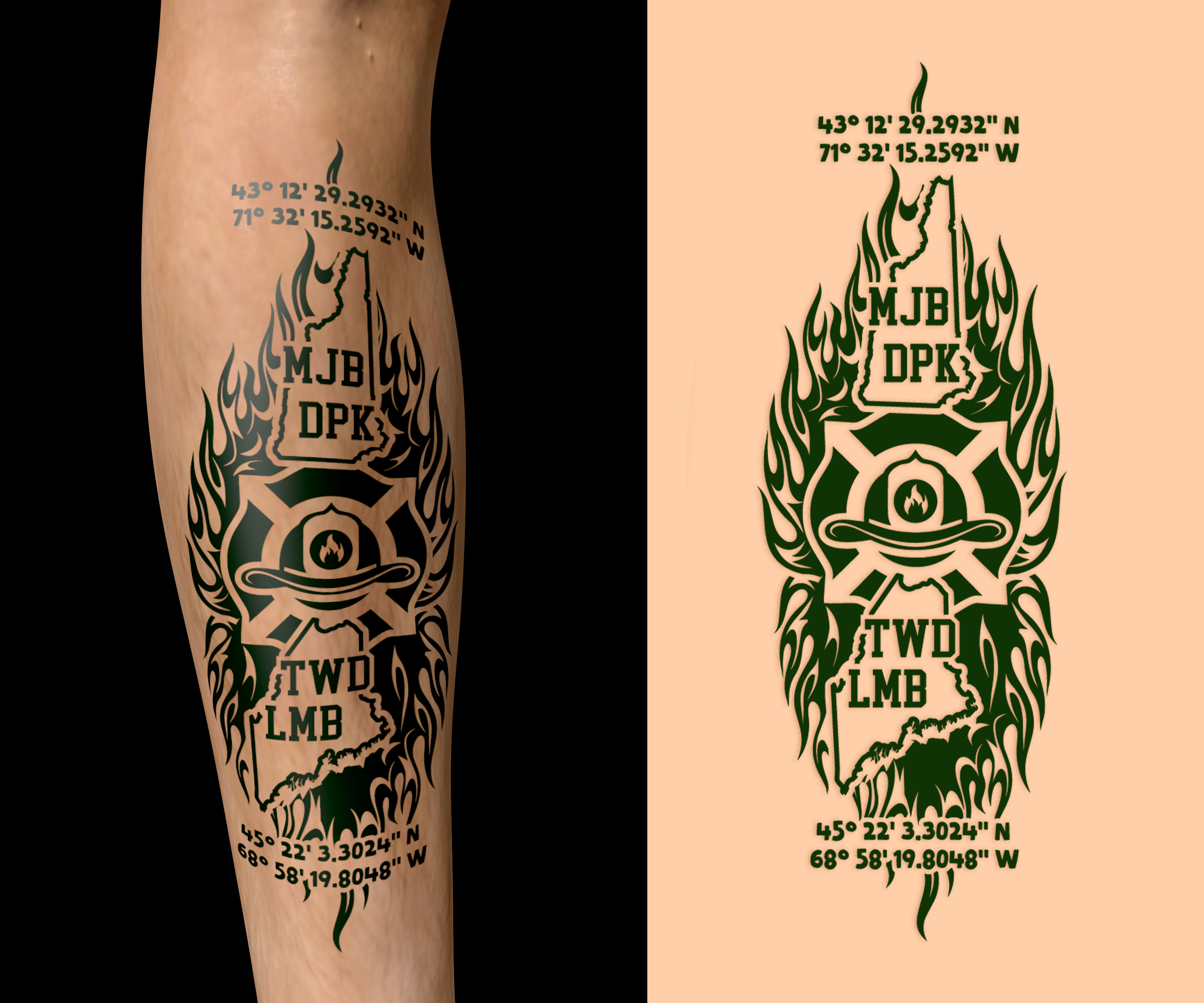 Tattoo Design by Rickyy for this project | Design #30445862