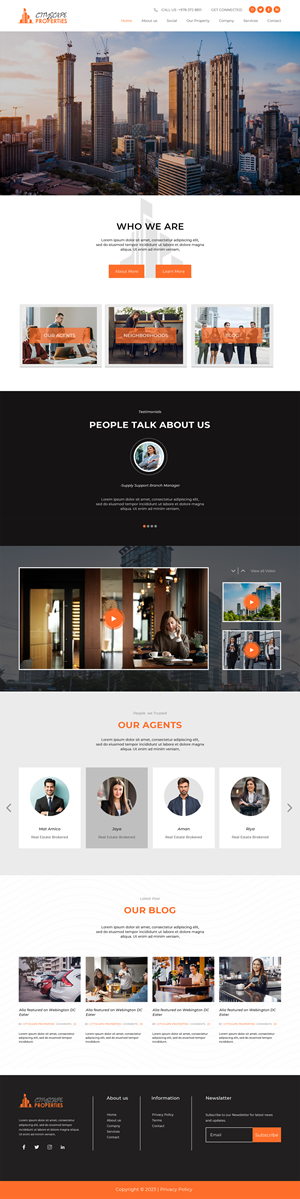 Web Design by RKsharma for ONEELEVEN | Design: #30470940
