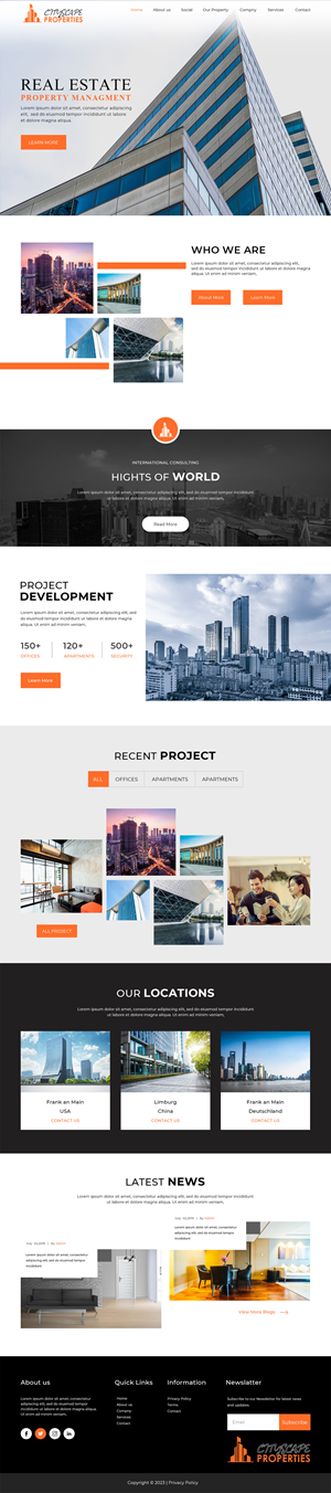 Web Design by RKsharma for ONEELEVEN | Design: #30471511