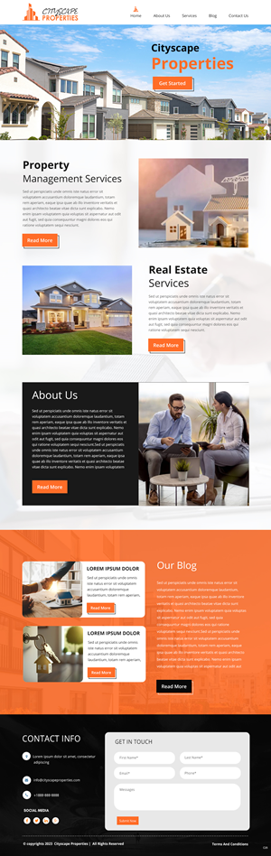 Web Design by pb for ONEELEVEN | Design: #30467342