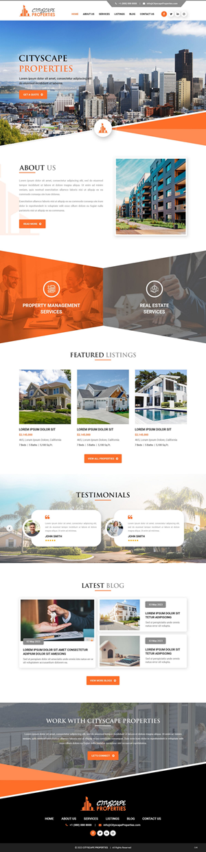 Web Design by pb for ONEELEVEN | Design: #30467345