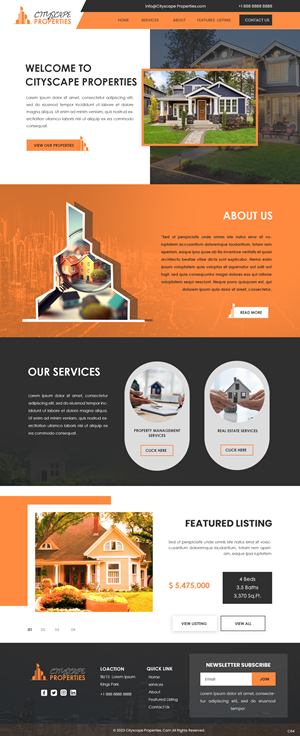 Web Design by pb for ONEELEVEN | Design: #30467361