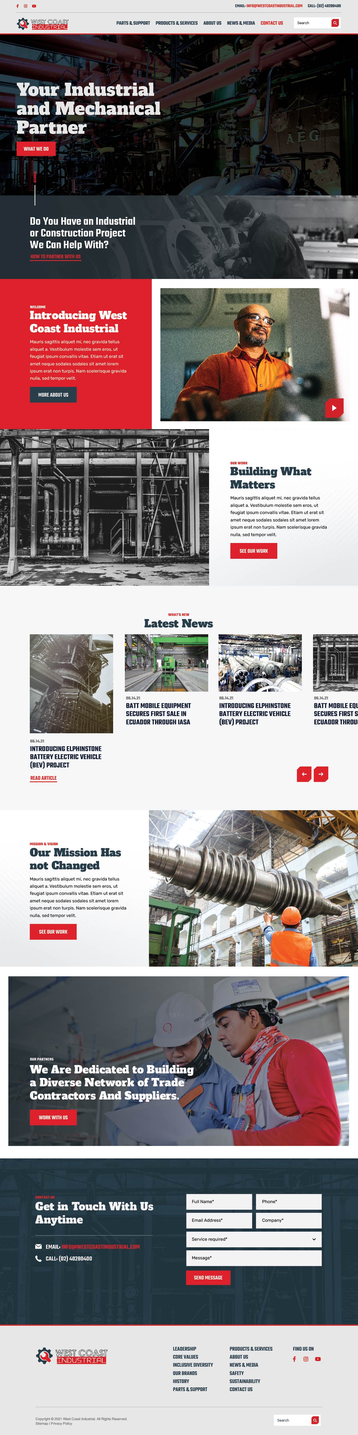 Web Design by Intricate for ONEELEVEN | Design #30471403