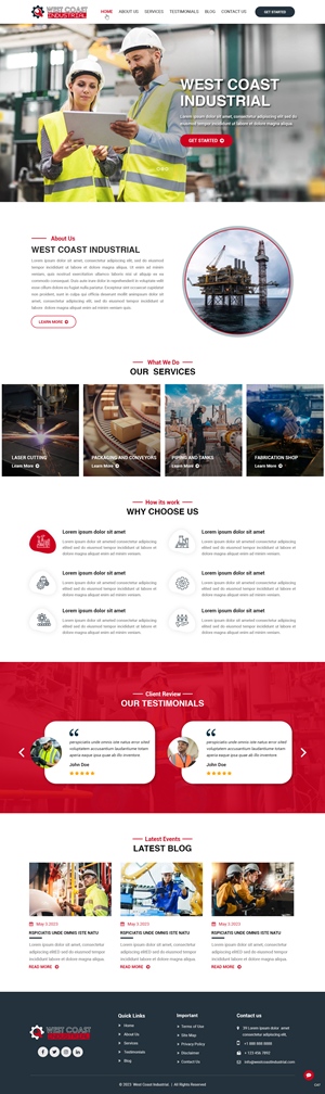 Web Design by pb for ONEELEVEN | Design: #30467409