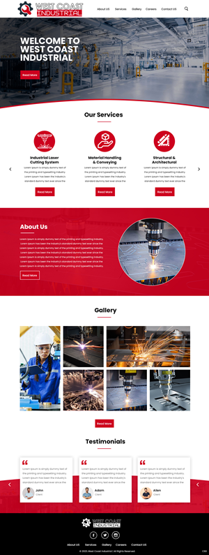 Web Design by pb for ONEELEVEN | Design: #30467414