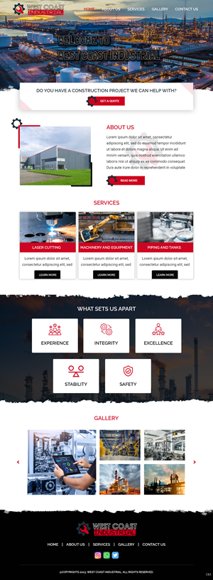 Web Design by pb for ONEELEVEN | Design: #30467417