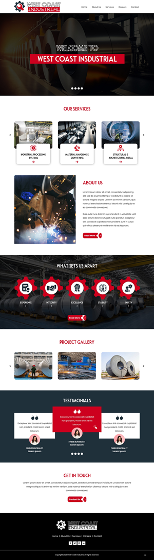 Web Design by pb for ONEELEVEN | Design: #30467418