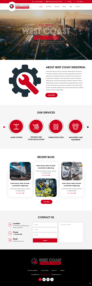 Web Design by pb for ONEELEVEN | Design: #30474255