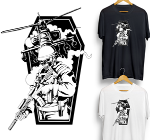 T-shirt Design by iqbalyozanda for Irregular Warfare Ink | Design: #30448611