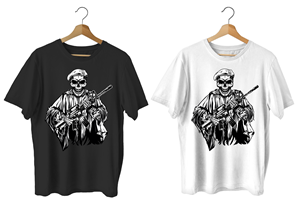 T-shirt Design by Rajaee2025 for Irregular Warfare Ink | Design: #30446705