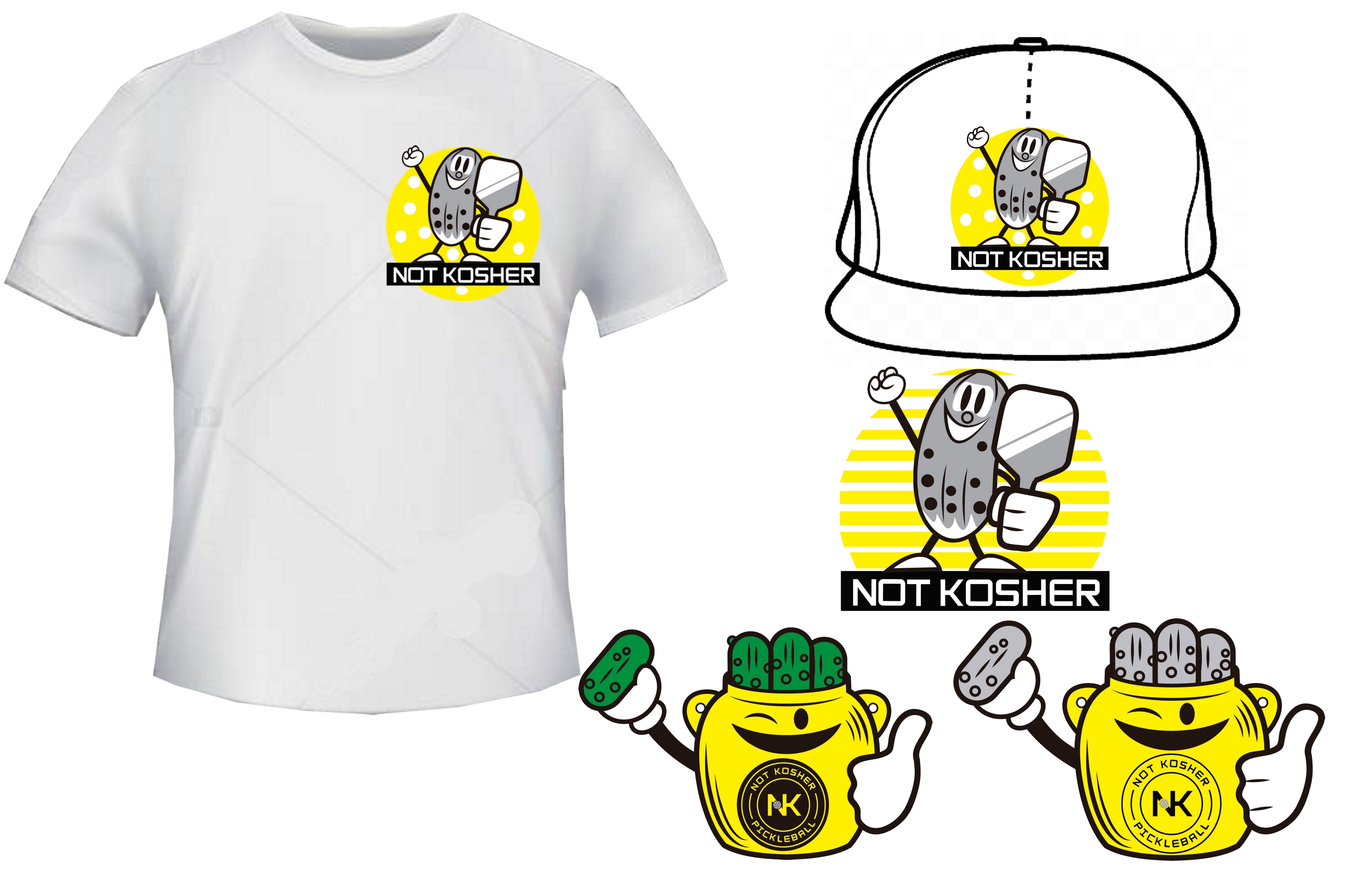 Apparel Design by chute.juego for Not Kosher Pickleball | Design #30480470