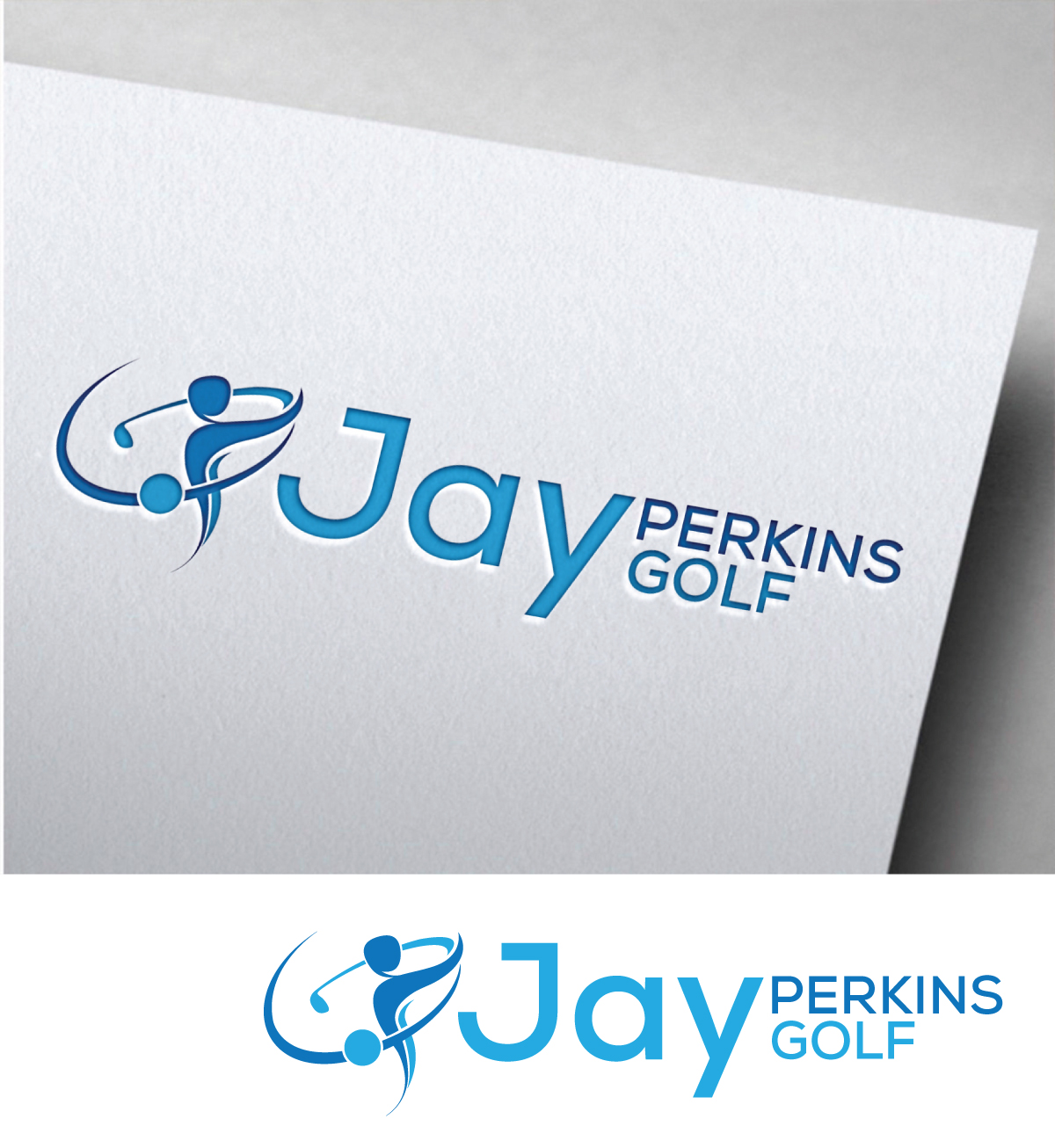 Logo Design by Om Namah Shivay for Jay Perkins Golf | Design #30455209