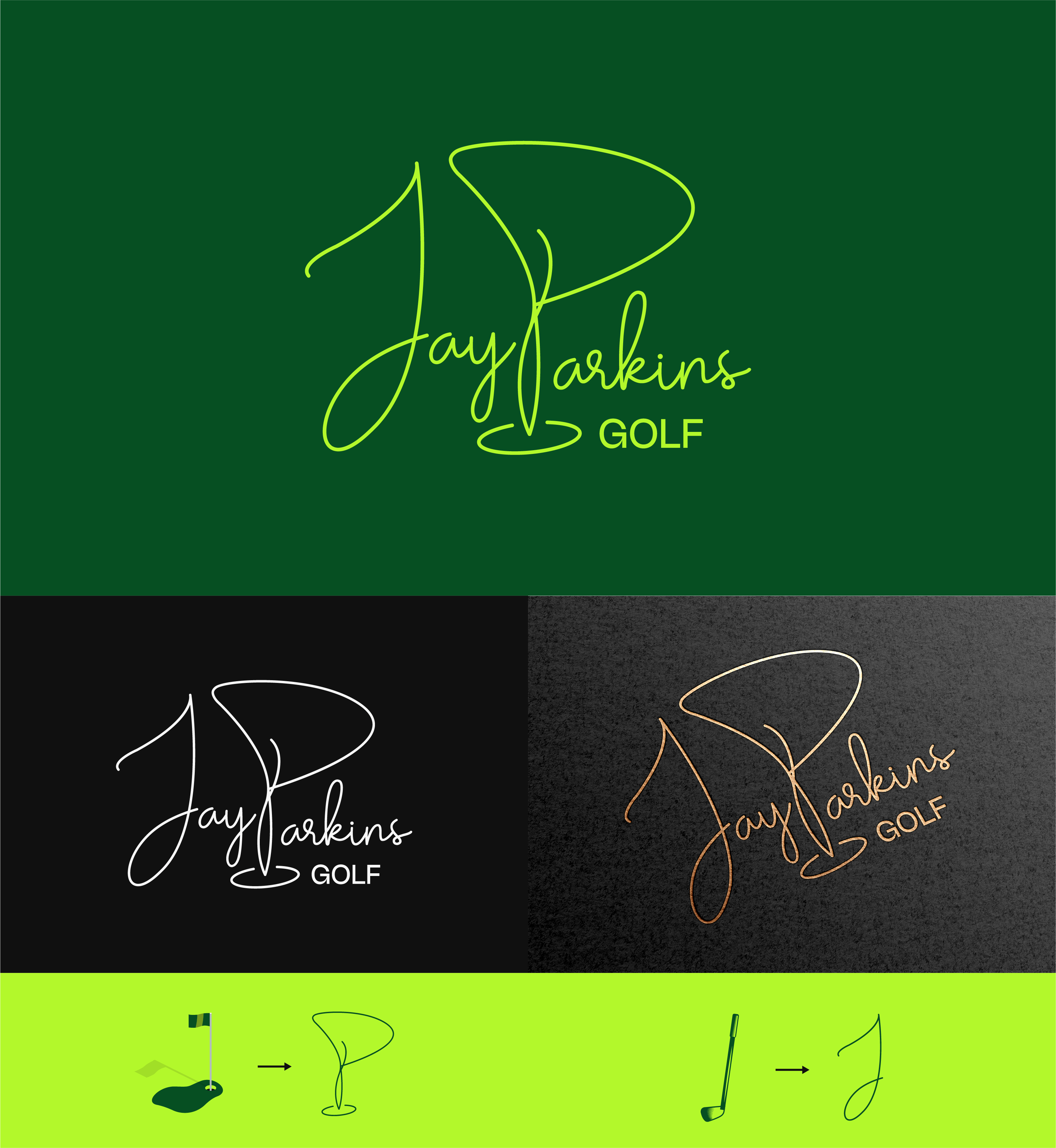 Logo Design by Usman Graphics for Jay Perkins Golf | Design #30456240