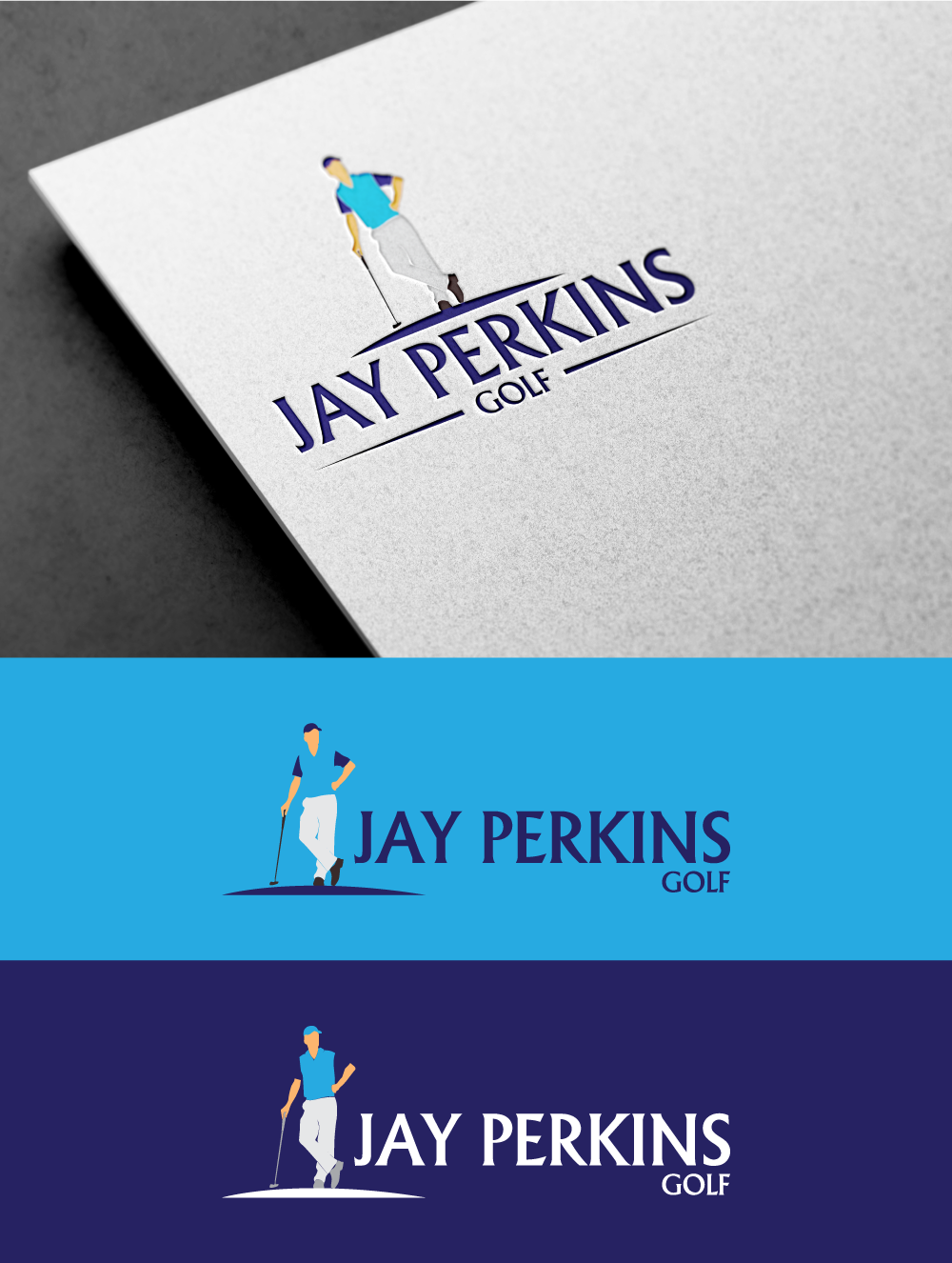 Logo Design by Digi_Design555 for Jay Perkins Golf | Design #30455550