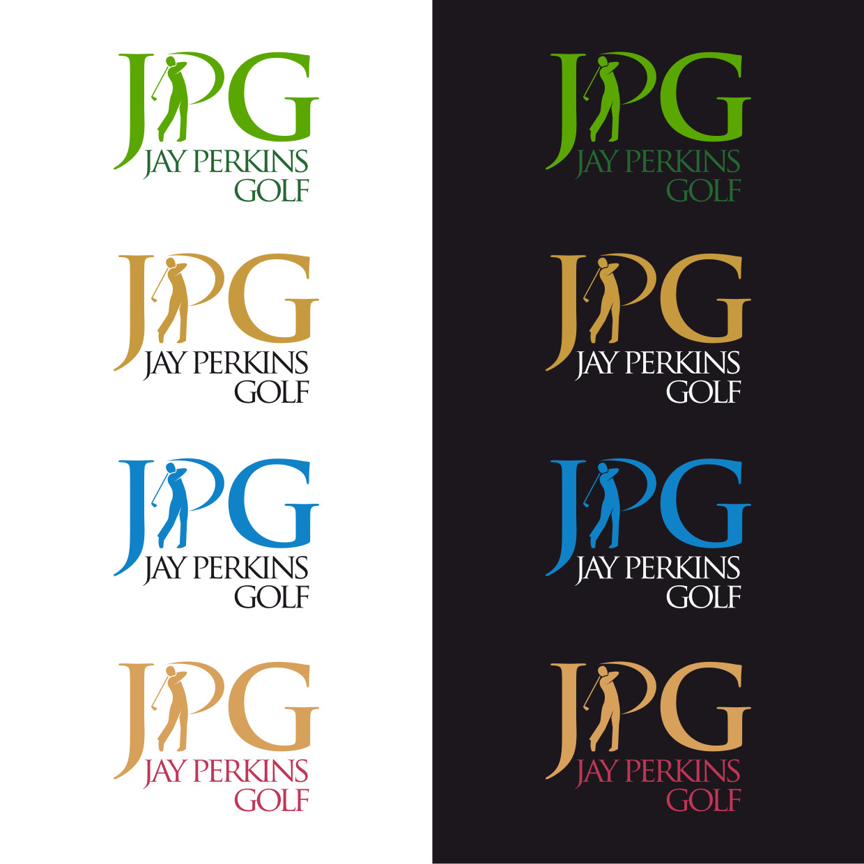 Logo Design by Atvento Graphics for Jay Perkins Golf | Design #30469934