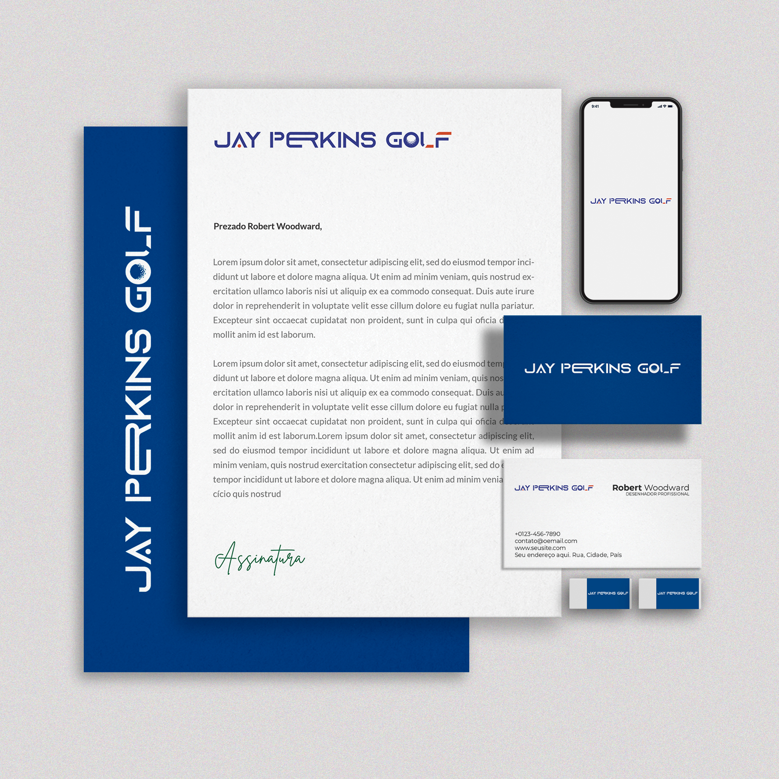 Logo Design by everton.psilva for Jay Perkins Golf | Design #30446768