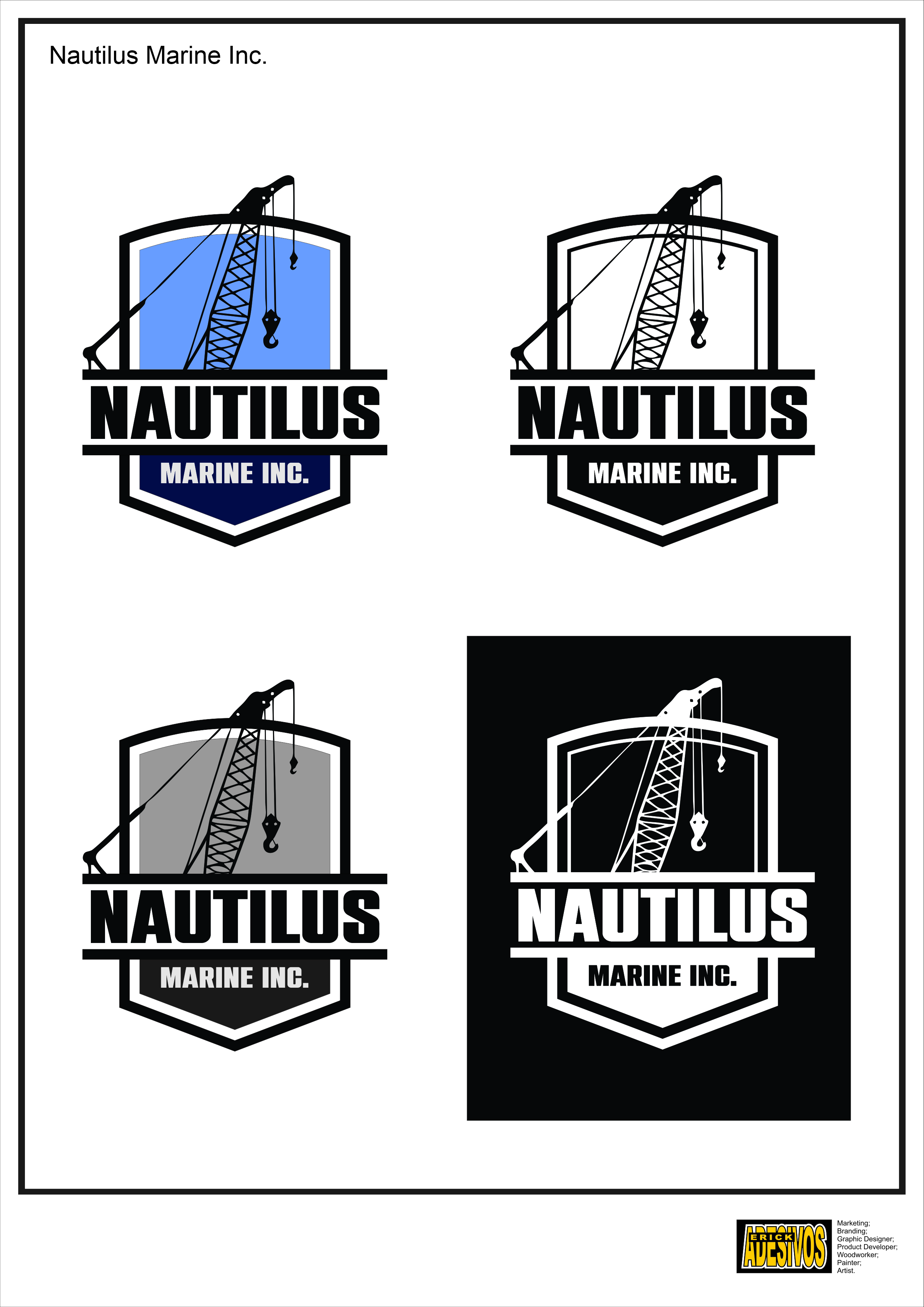 Diseño de Logo por ERICKADESIVOS para este proyecto | Diseño #30462525