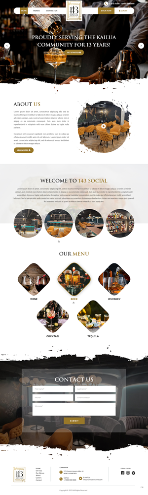 Web Design by pb for this project | Design: #30460525