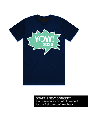 T-shirt Design by AnninWonderland for YOW! Conference | Design: #30490139