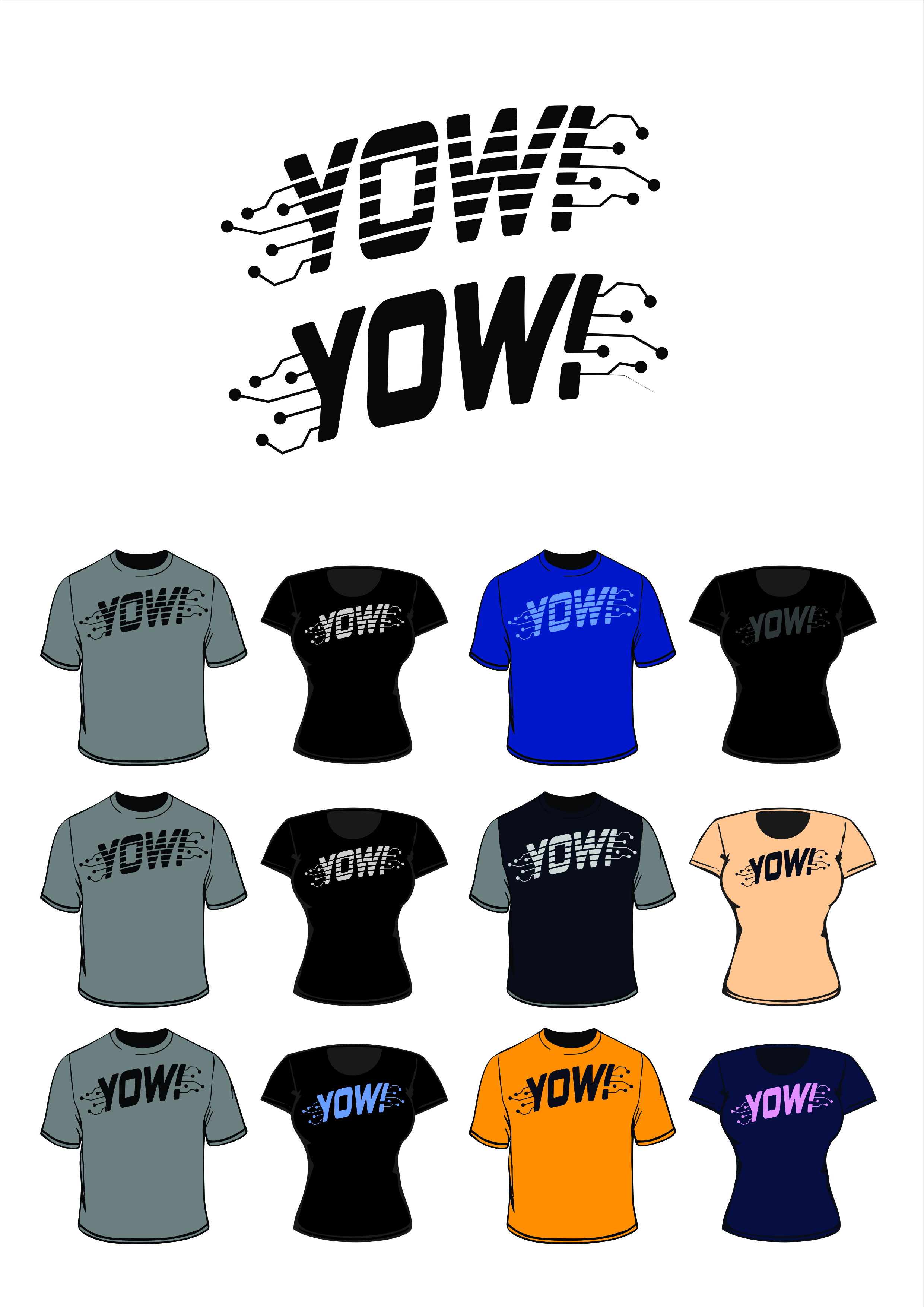 T-shirt Design by ERICKADESIVOS for YOW! Conference | Design #30462514