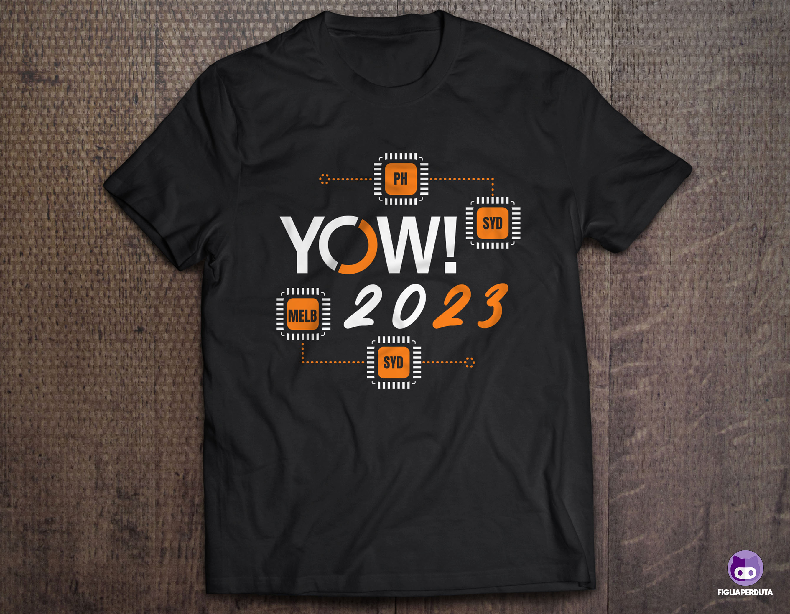 T-shirt Design by FigliaPerduta for YOW! Conference | Design #30480387