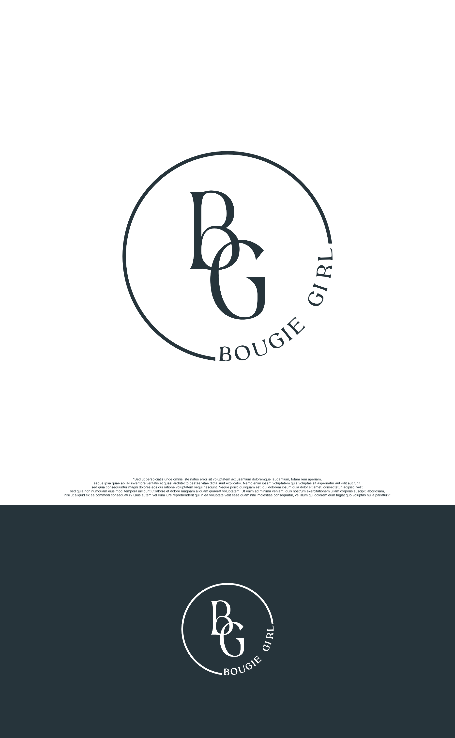 Logo Design by saesean for Bougie Girl Apparel | Design #30454261