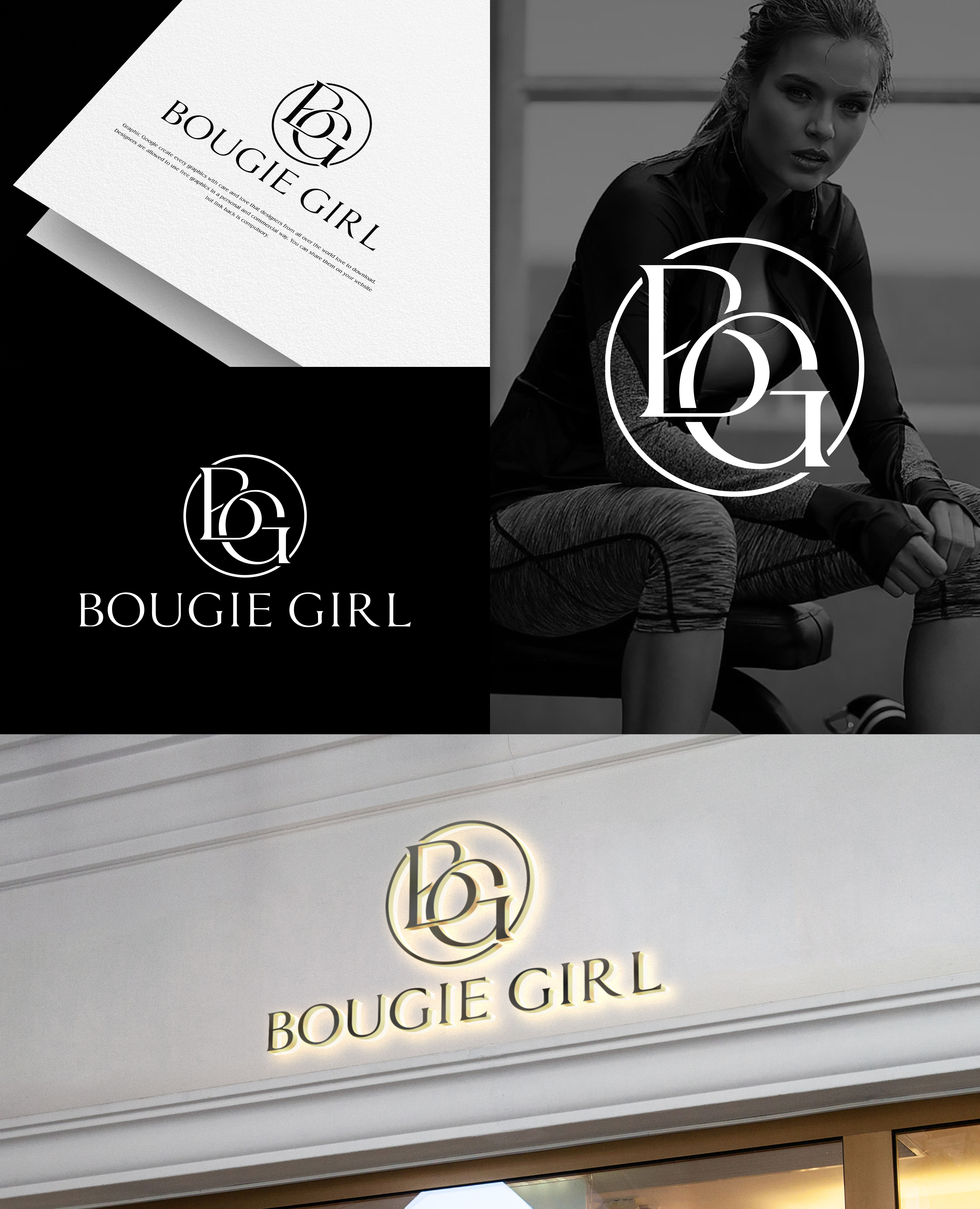 Logo Design by aexoagency for Bougie Girl Apparel | Design #30451942