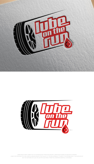 Logo Design by Loknath for lube on the run | Design: #30557047
