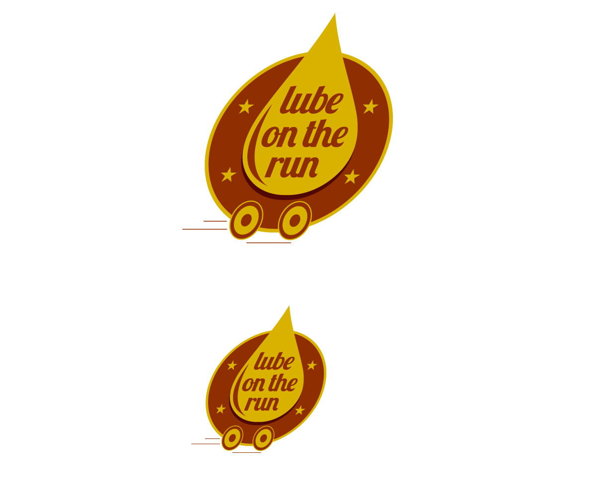 Logo Design by Paint-Tools for lube on the run | Design #30483319