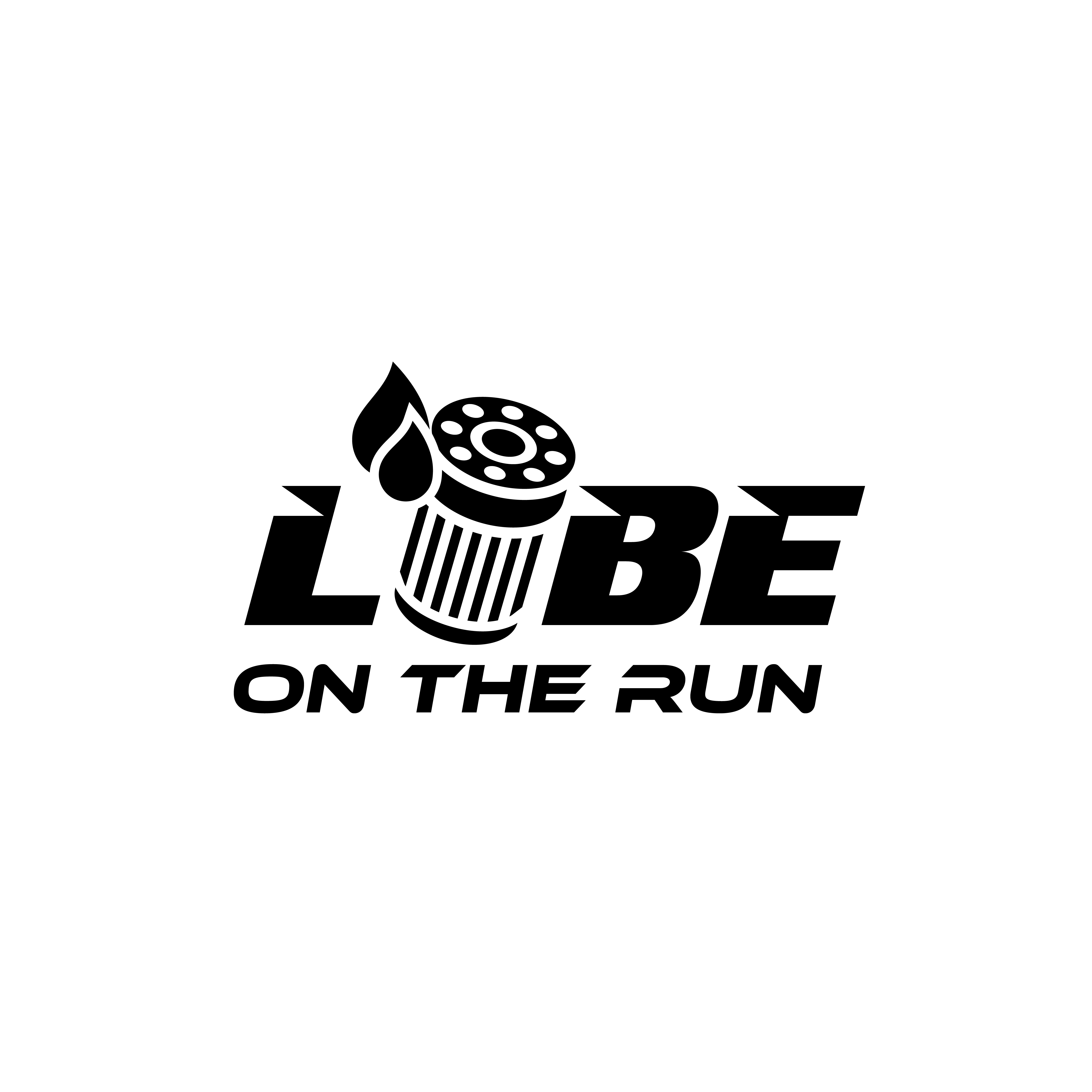 Logo Design by SufyanPK for lube on the run | Design #30478779