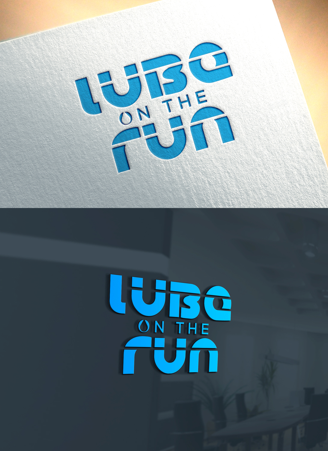 Logo Design by RaKu 2 for lube on the run | Design #30503771