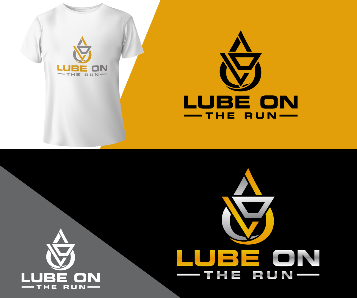 Logo Design by Sadia_Akter for lube on the run | Design #30496413