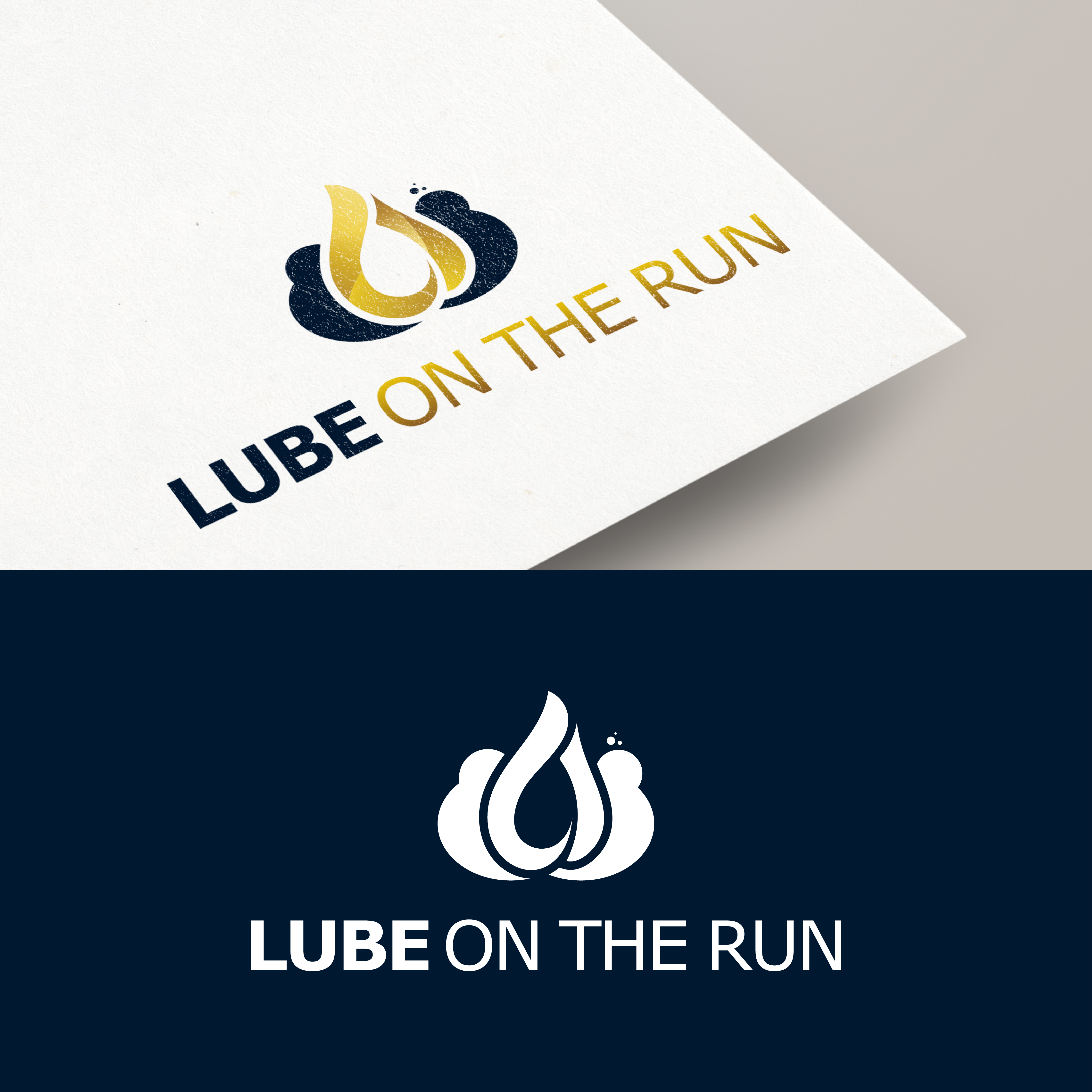 Logo Design by Designwithazan for lube on the run | Design #30467094