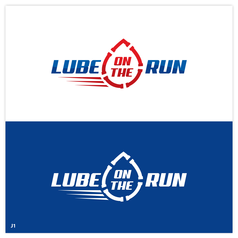 Logo Design by Sujit Banerjee for lube on the run | Design #30459096