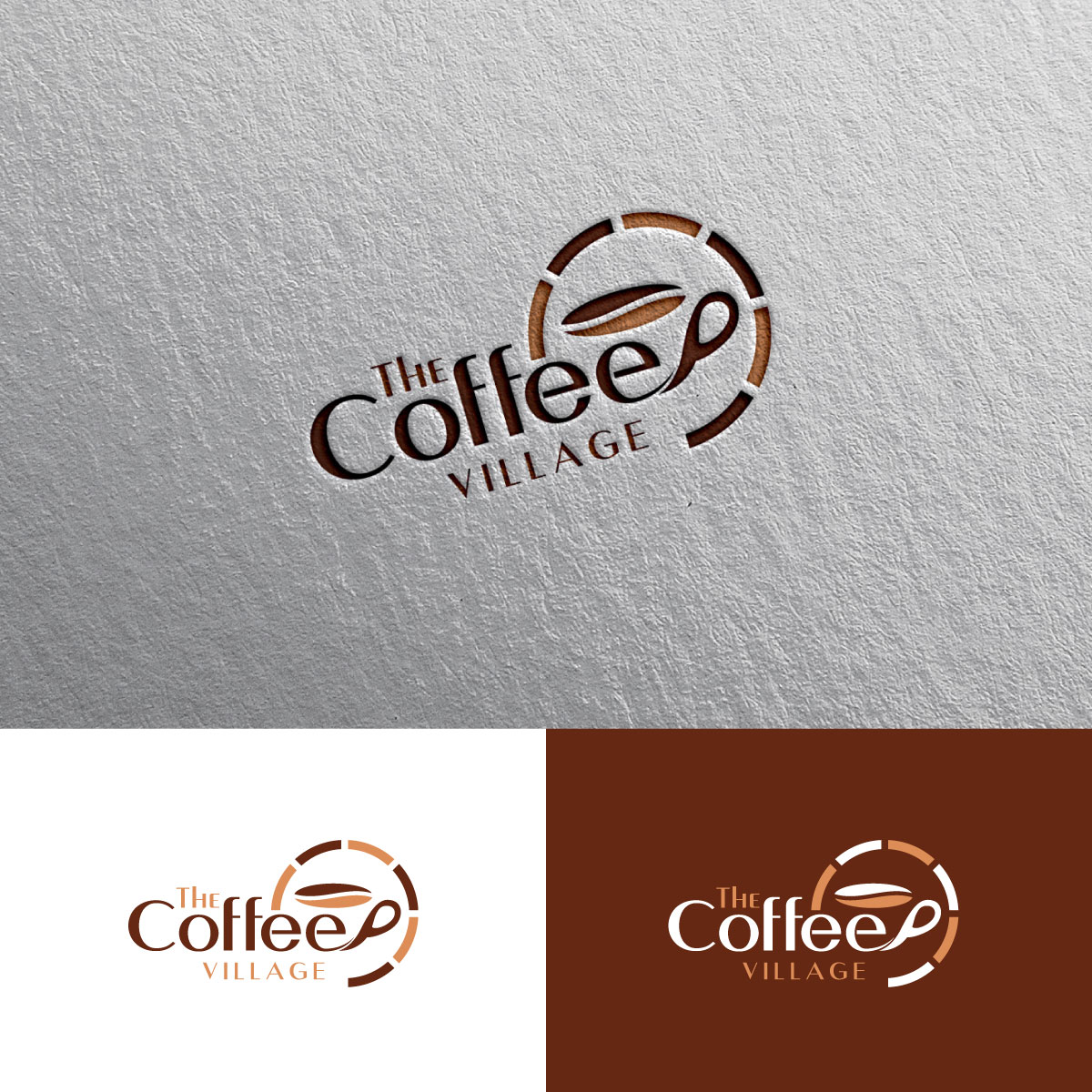Logo Design by chris Ray for The Coffee Village | Design #30456188