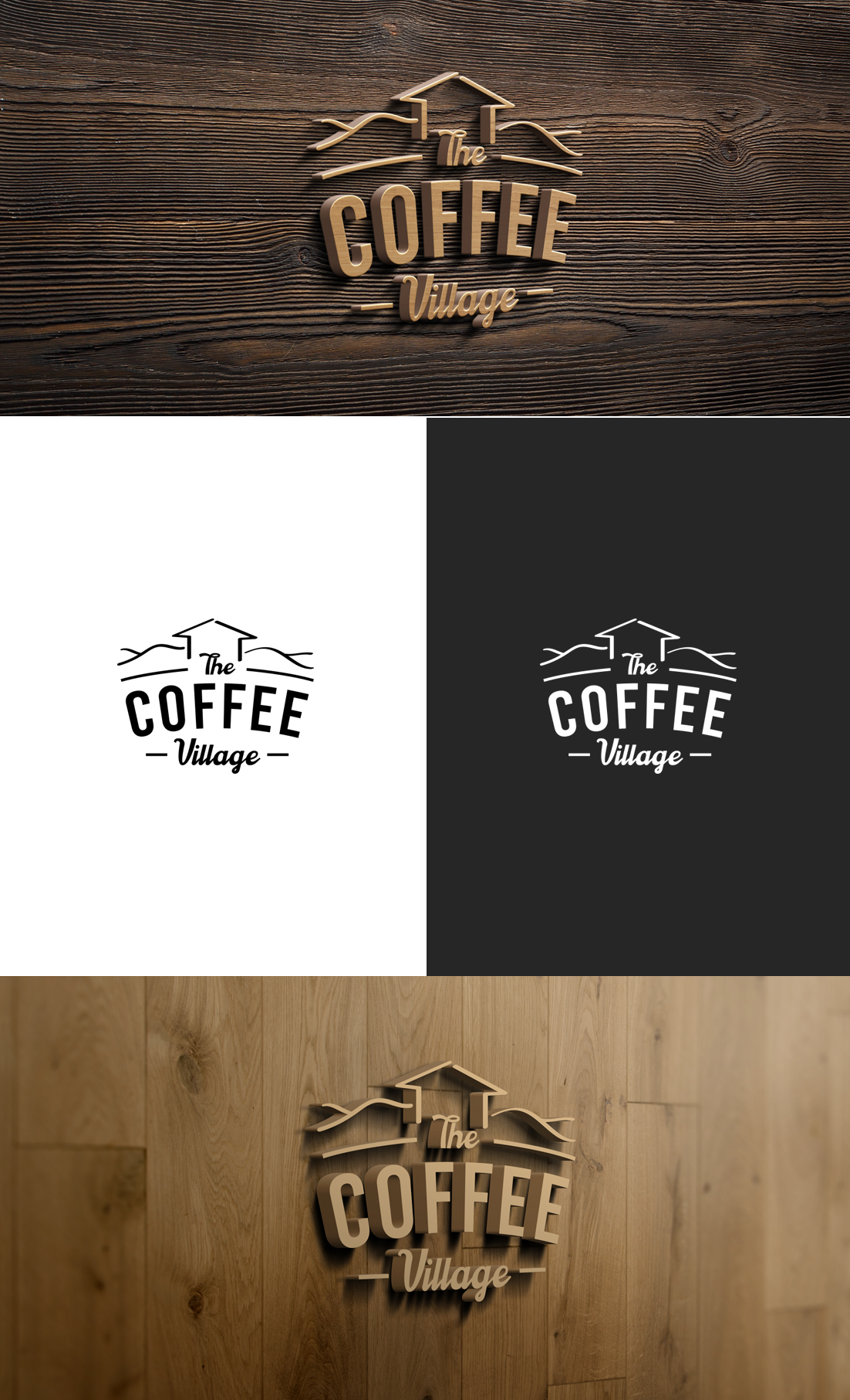 Logo Design by GLDesigns for The Coffee Village | Design #30459180