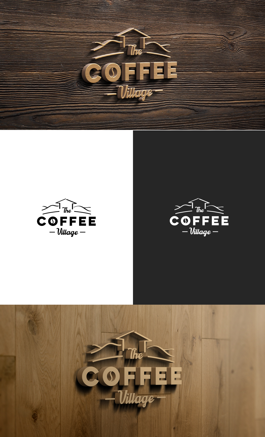 Logo Design by GLDesigns for The Coffee Village | Design #30555271