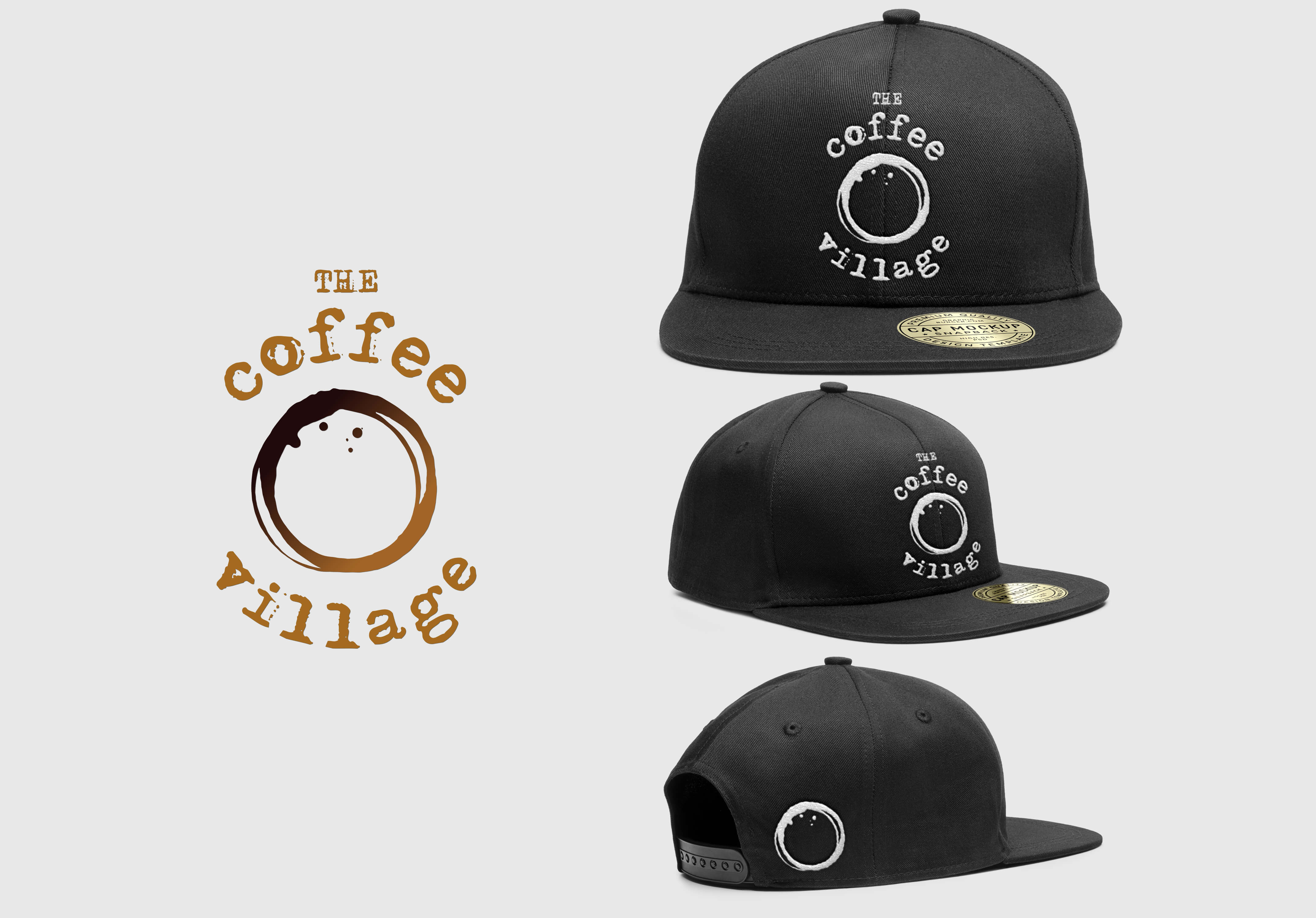 Logo Design by Slanzer for The Coffee Village | Design #30477873