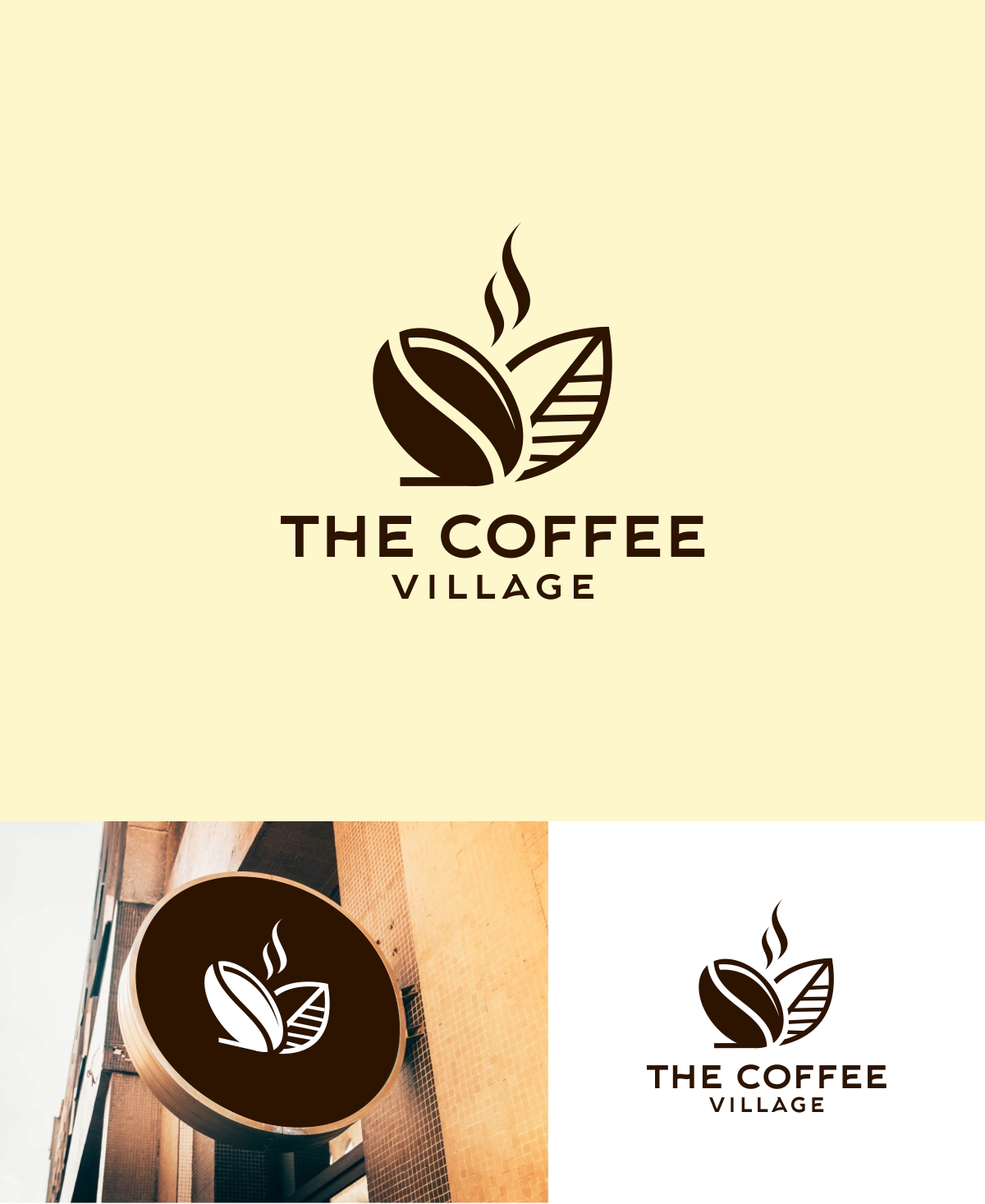 Logo Design by Eppeok for The Coffee Village | Design #30469930