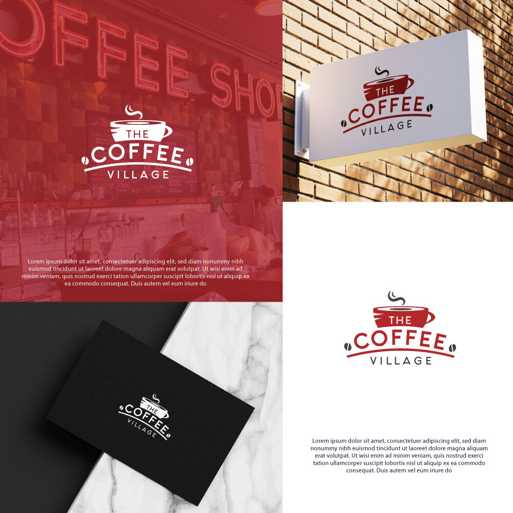 Logo Design by Tan-D for The Coffee Village | Design #30461473