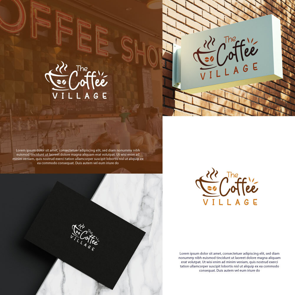 Logo Design by Tan-D for The Coffee Village | Design #30461474