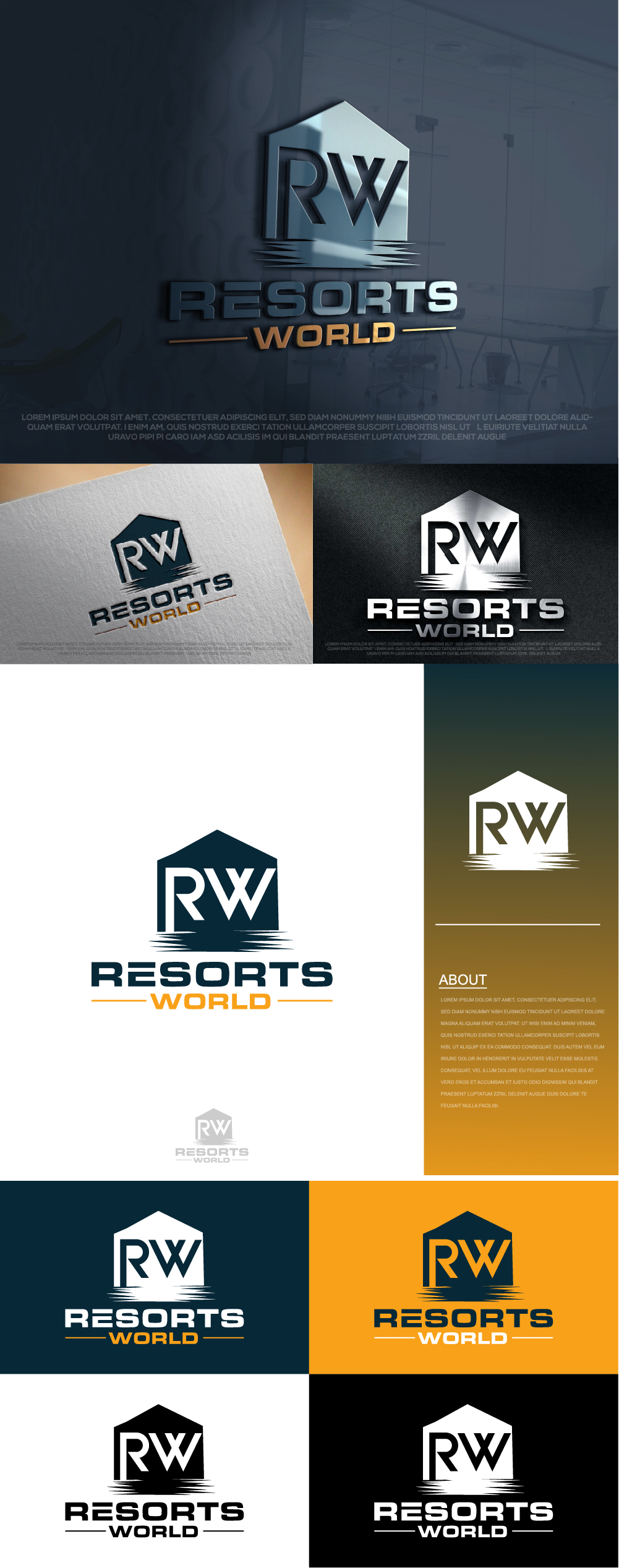 Logo Design by AlphabetZero.co.uk for RW Services Pte Ltd | Design #30499226