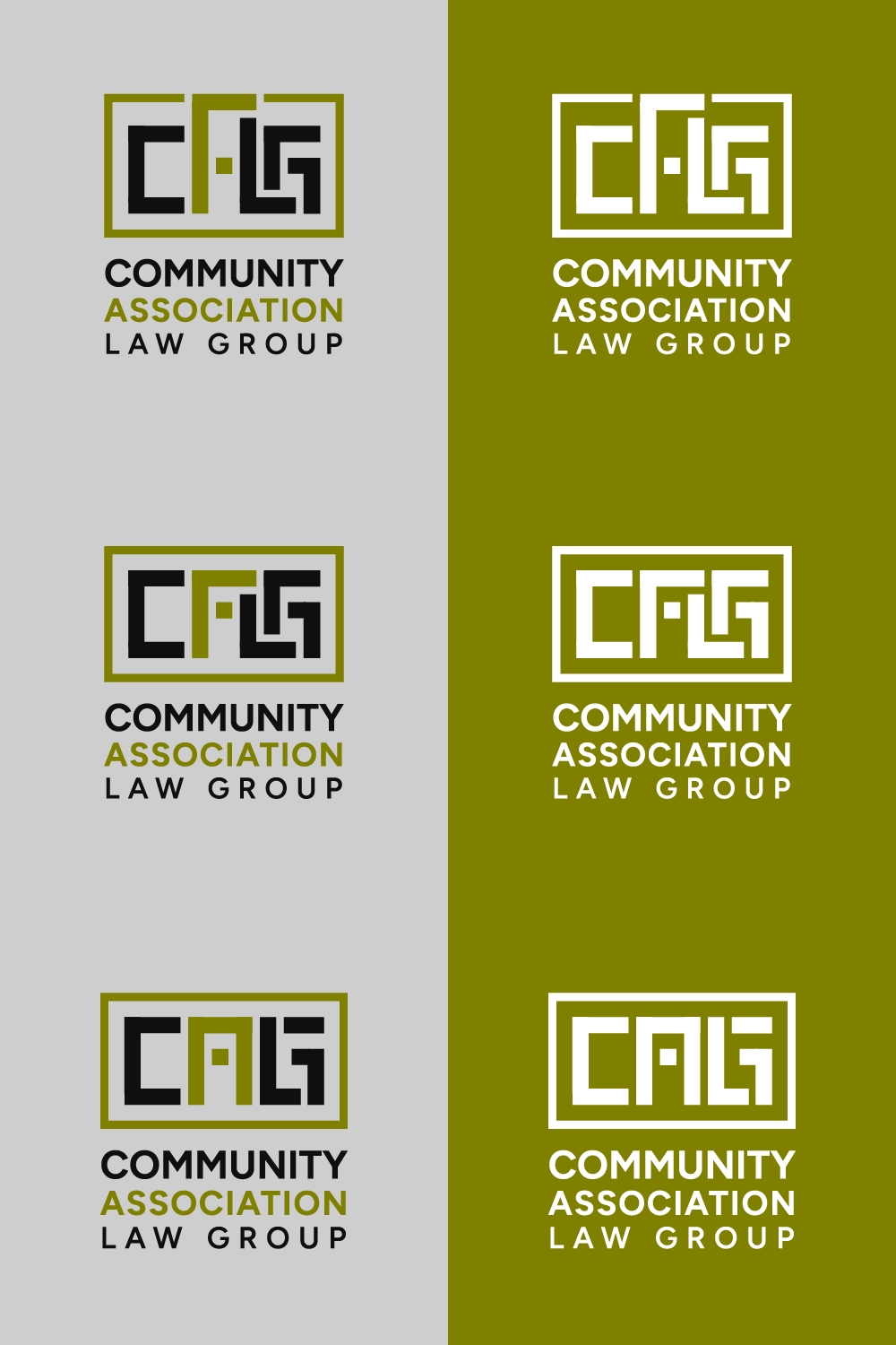 Logo Design by Choiresia.id for Community Association Law Group, PLLC | Design #30492305