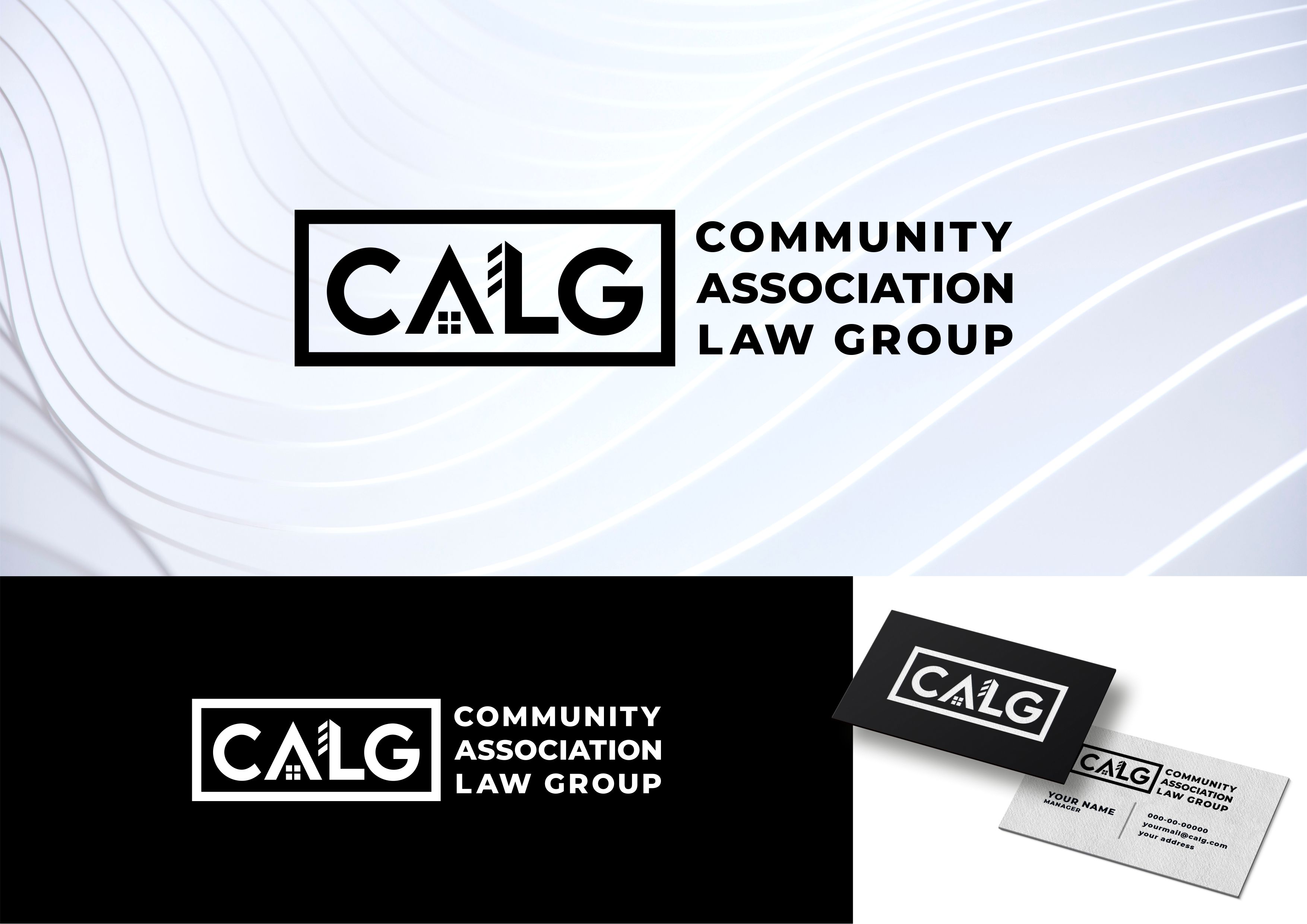 Logo Design by ammar_ed for Community Association Law Group, PLLC | Design #30487013