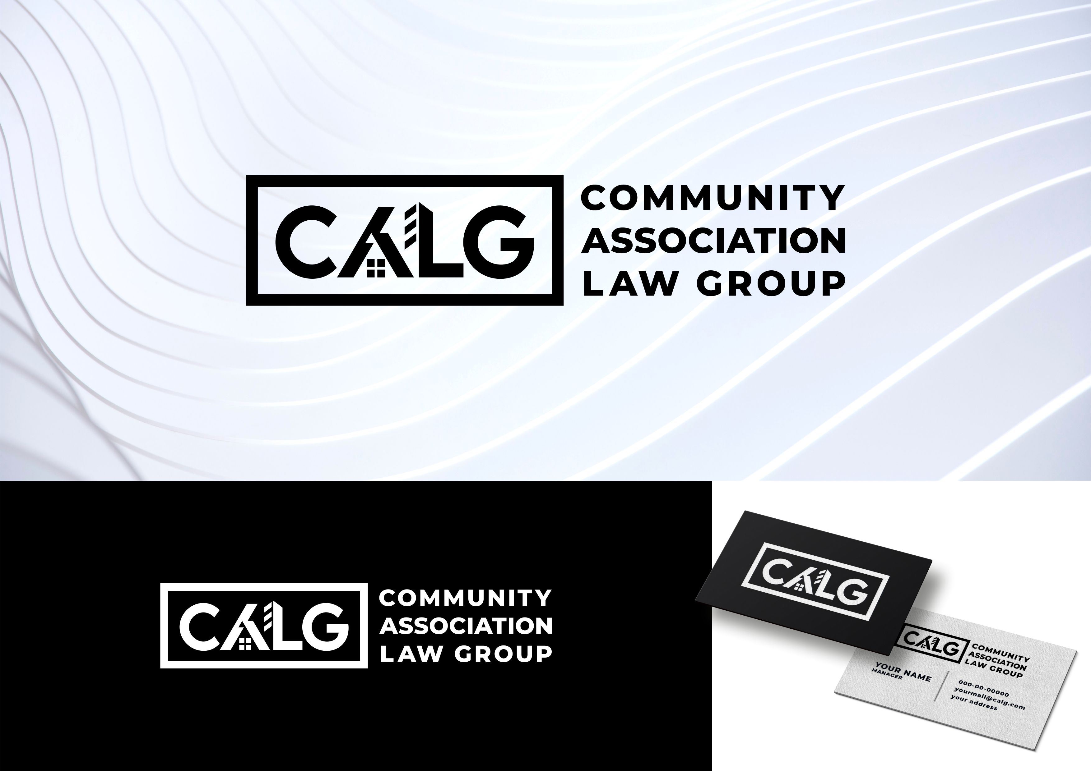 Design de Logo par ammar_ed pour Community Association Law Group, PLLC | Design #30487124