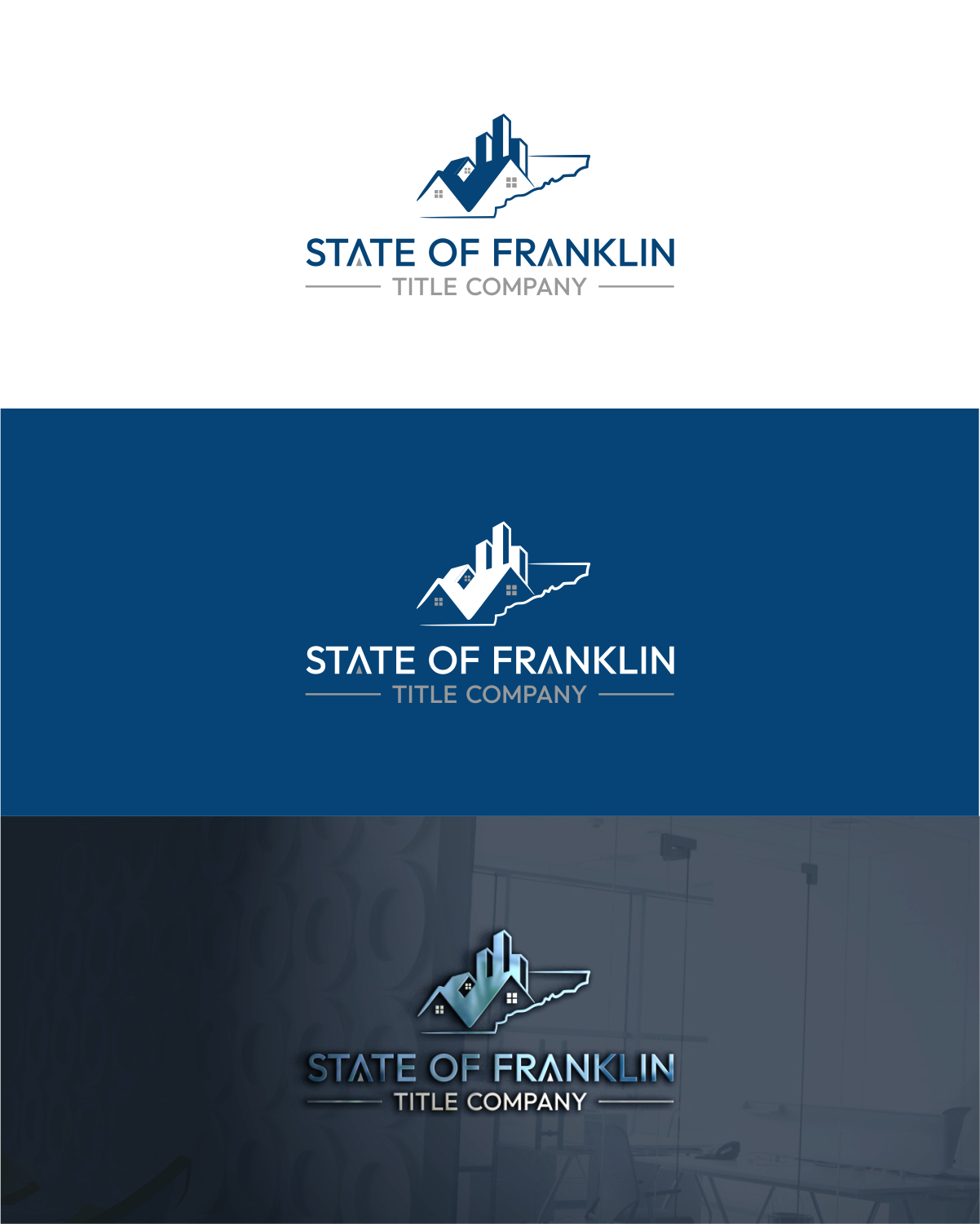 Logo Design by .Ashu. for Mayes Law Firm d/b/a State of Franklin Title Company | Design #30460941