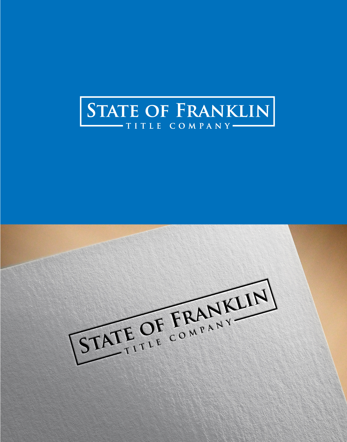 Logo Design by Creative-Finger for Mayes Law Firm d/b/a State of Franklin Title Company | Design #30464539