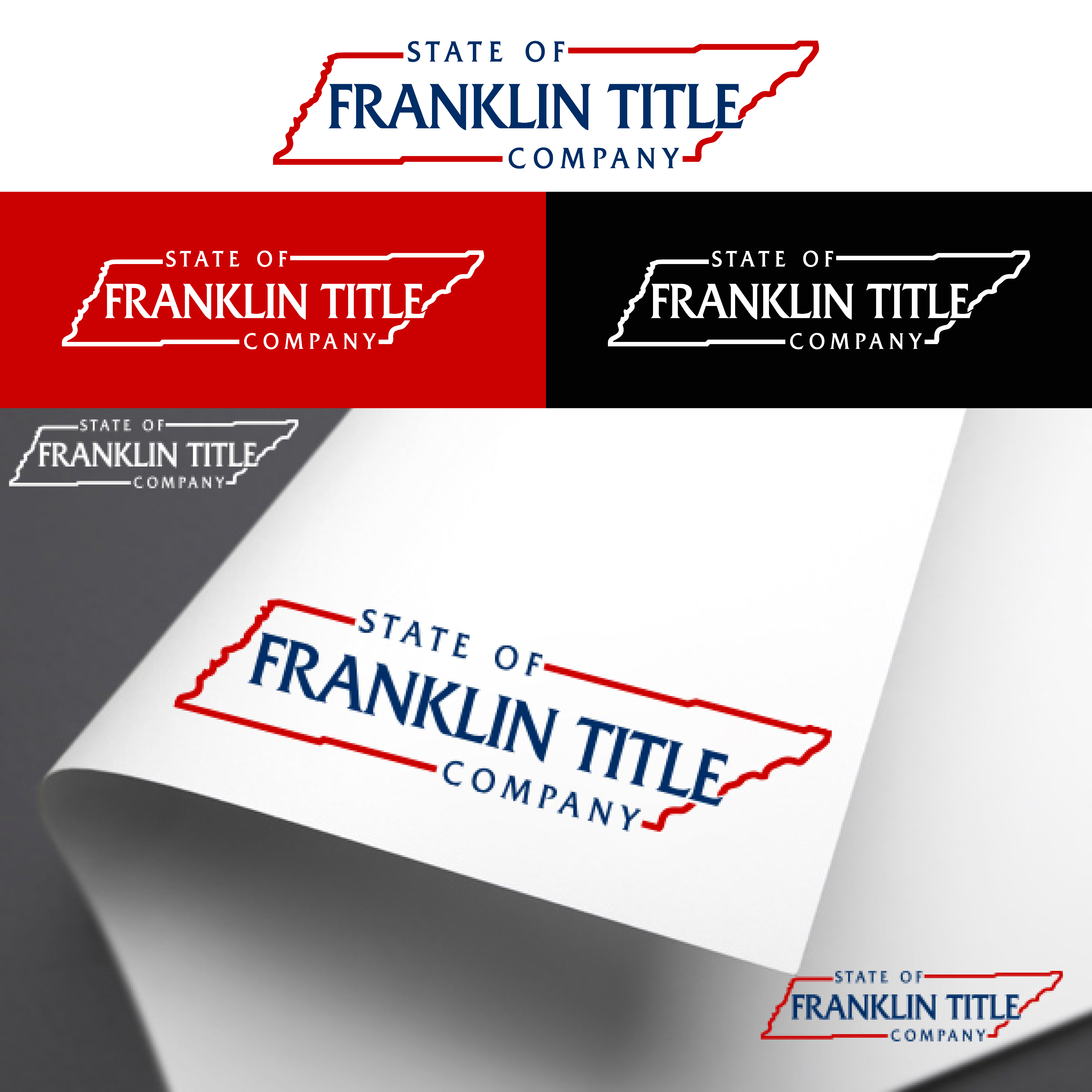 Diseño de Logo por rohulamin007 para Mayes Law Firm d/b/a State of Franklin Title Company | Diseño #30470799
